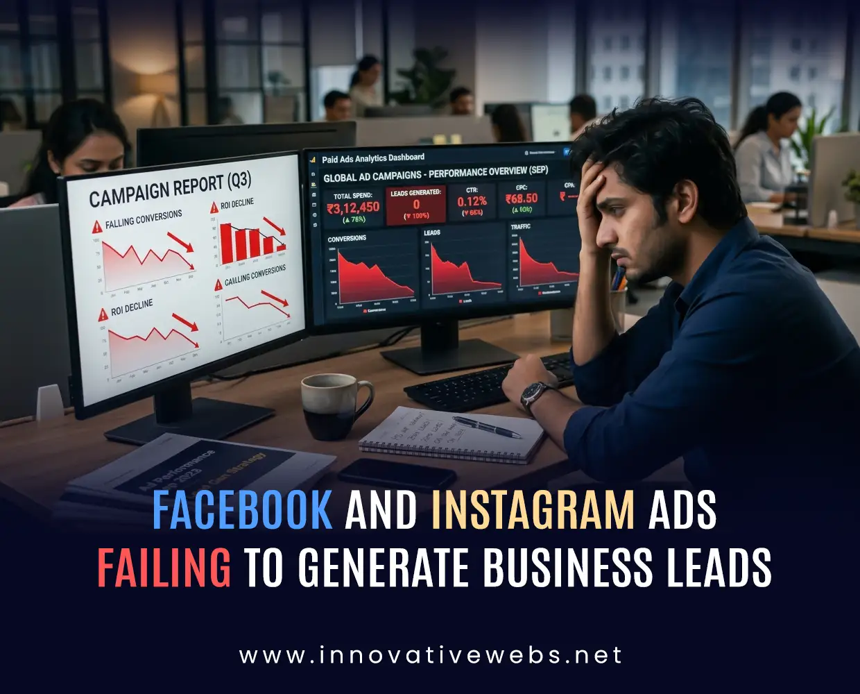 Facebook and Instagram ads failing to generate business leads