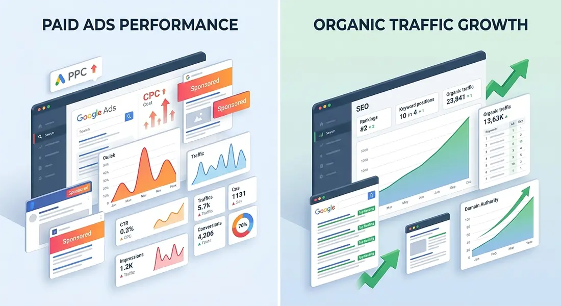 Combining PPC and SEO strategies in digital marketing for higher growth
