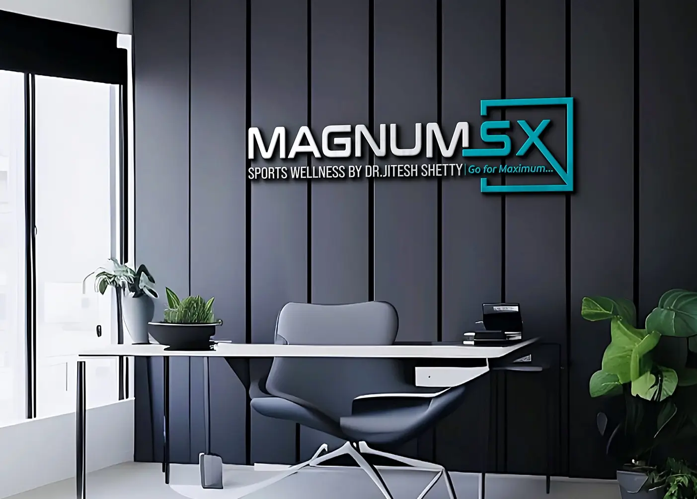 Creative logo design for Magnum SX